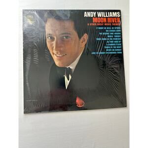 Vintage 1962 Andy WIlliams Moon River & Other Great Movie Themes Vinyl Album